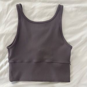 NWOT LULULEMON Power Pivot Ribbed Tank Top
